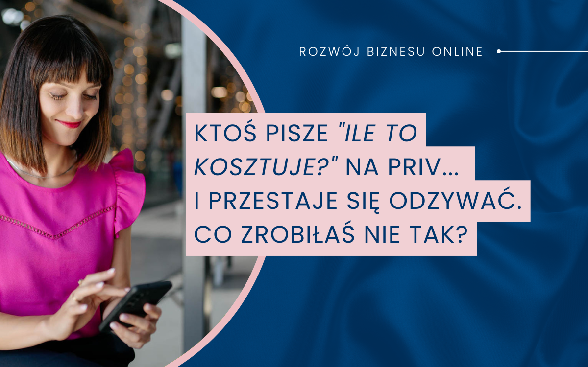 Dlaczego klient pyta o cenę i znika?