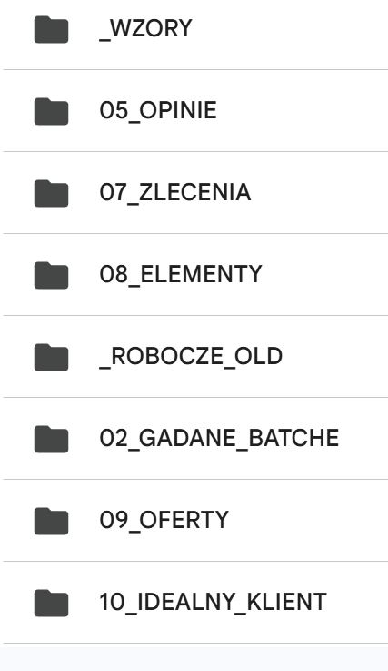 Screen z Claude Code, struktura projektu i katalogi mediów, kadr pionowy